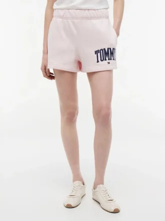 Calções de moletom com logótipo Varsity Tommy Calções de moletom com logótipo Varsity Tommy