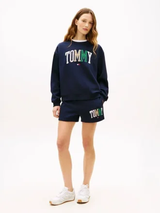 Calções de moletom multicoloridos com logótipo Tommy