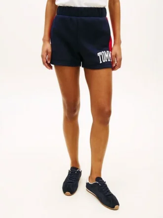 Calções de moletom Varsity Tommy Logo Colorblock