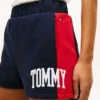 Calções de moletom Varsity Tommy Logo Colorblock