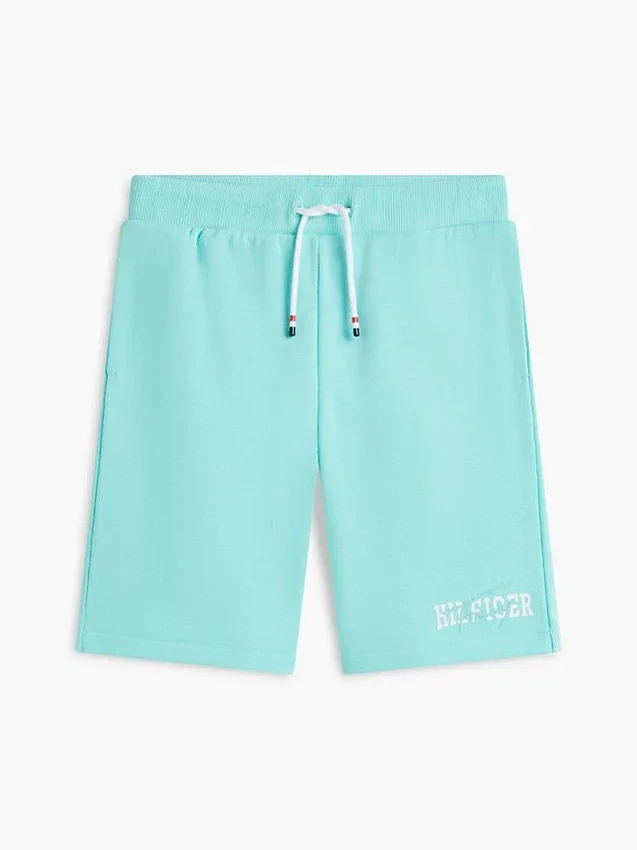 Calções de treino com logótipo Hilfiger para criança Calções de treino com logótipo Hilfiger para criança