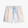 Calções Tommy Jeans com riscas Dobby Calções Tommy Jeans com riscas Dobby