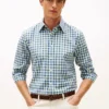 Camisa All-Day com padrão xadrez e corte regular