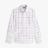 Camisa All-Day com padrão xadrez e corte regular