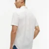 Camisa com corte regular tingida na peça Camisa com corte regular tingida na peça