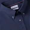 Camisa com corte regular tingida na peça Camisa com corte regular tingida na peça
