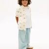 Camisa de basquetebol infantil com bolso elástico