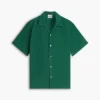 Camisa de campismo com padrão xadrez clássico Camisa de campismo com padrão xadrez clássico
