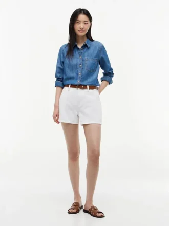Camisa de chambray