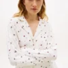 Camisa de dormir com estampado floral Camisa de dormir com estampado floral