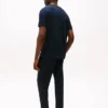Camisa de dormir Henley em jersey camurçado Camisa de dormir Henley em jersey camurçado
