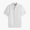 Camisa de linho misto com corte descontraído da New York Label