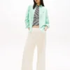 Camisa de popeline às riscas Tommy Jeans Camisa de popeline às riscas Tommy Jeans
