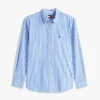 Camisa de popeline às riscas Tommy Jeans Camisa de popeline às riscas Tommy Jeans