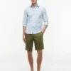 Camisa de riscas para todo o dia com corte regular Camisa de riscas para todo o dia com corte regular