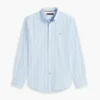Camisa de riscas para todo o dia com corte regular Camisa de riscas para todo o dia com corte regular