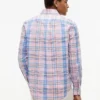 Camisa de xadrez de corte regular para o dia a dia