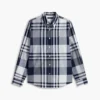 Camisa de xadrez de corte regular para o dia a dia