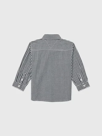 Camisa de xadrez para bebés