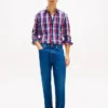 Camisa Flex com xadrez multicolorido e corte regular Camisa Flex com xadrez multicolorido e corte regular