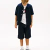Camisa infantil em seersucker