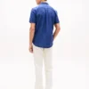 Camisa Jacquard com Estampado de Palmeiras Camisa Jacquard com Estampado de Palmeiras