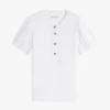 Camisa leve com franzido Camisa leve com franzido