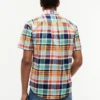 Camisa Madras Oxford de corte regular