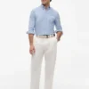 Camisa Oxford de bolso com riscas e corte regular Camisa Oxford de bolso com riscas e corte regular