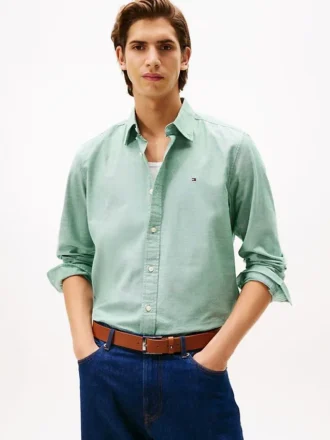 Camisa Oxford de corte regular