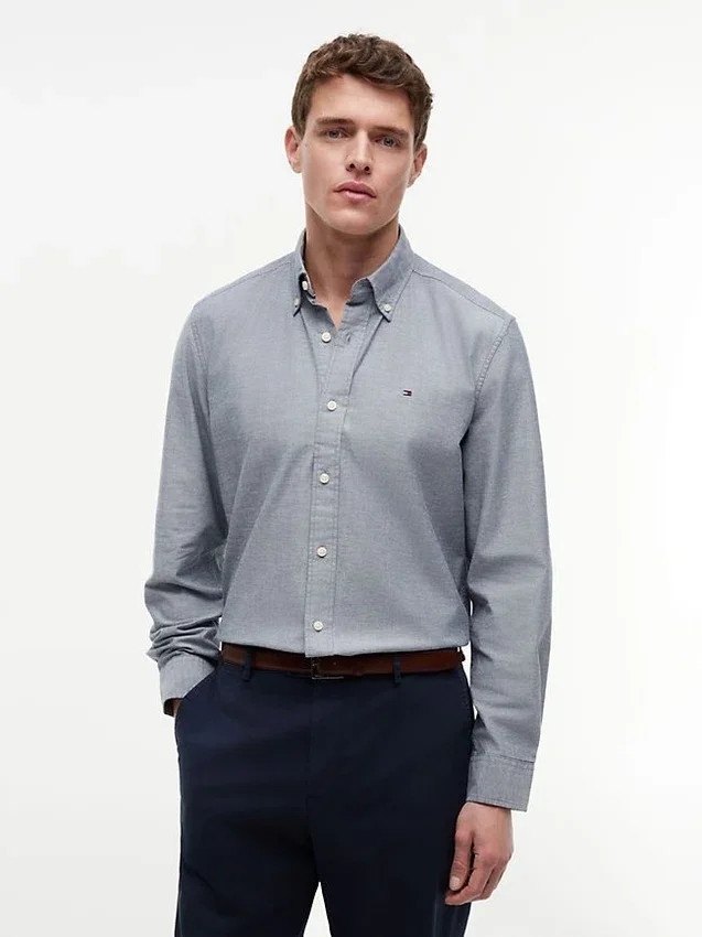 Camisa Oxford de corte regular Camisa Oxford de corte regular