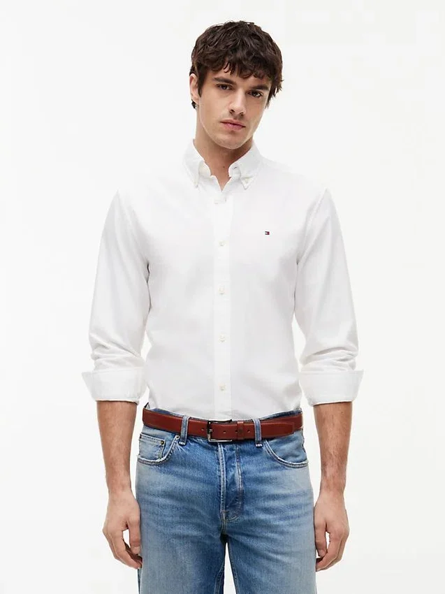 Camisa Oxford de corte regular Camisa Oxford de corte regular