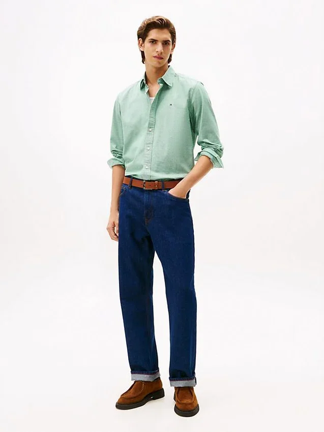 Camisa Oxford de corte regular Camisa Oxford de corte regular