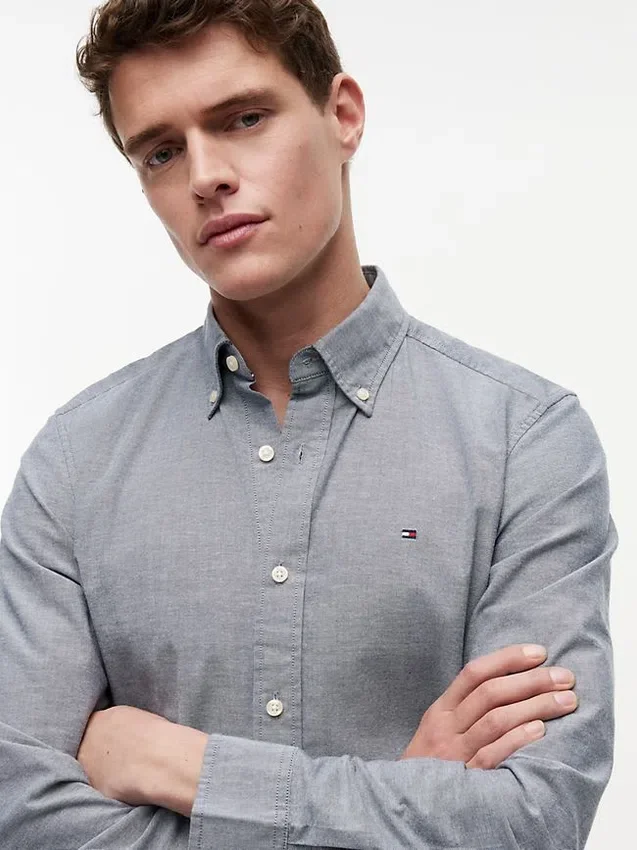Camisa Oxford de corte regular Camisa Oxford de corte regular