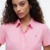 Camisa Oxford de manga curta Camisa Oxford de manga curta