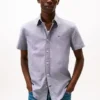 Camisa Oxford elástica de corte regular Camisa Oxford elástica de corte regular