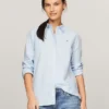 Camisa Oxford elástica de corte regular Camisa Oxford elástica de corte regular