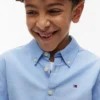 Camisa Oxford elástica para criança Camisa Oxford elástica para criança