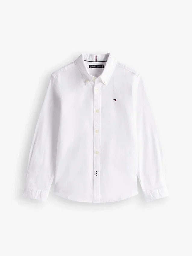 Camisa Oxford elástica para criança Camisa Oxford elástica para criança