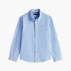 Camisa Oxford elástica para criança Camisa Oxford elástica para criança