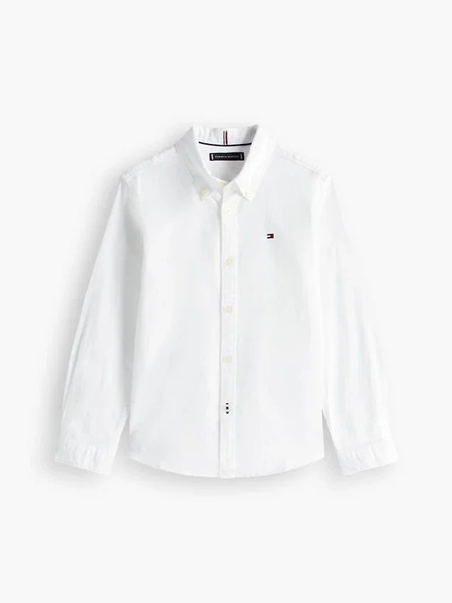 Camisa Oxford elástica para criança Camisa Oxford elástica para criança
