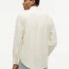 Camisa Oxford elástica às riscas com corte regular Camisa Oxford elástica às riscas com corte regular