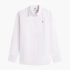 Camisa Oxford elástica às riscas com corte regular Camisa Oxford elástica às riscas com corte regular