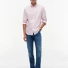 Camisa Oxford às riscas TH Performance