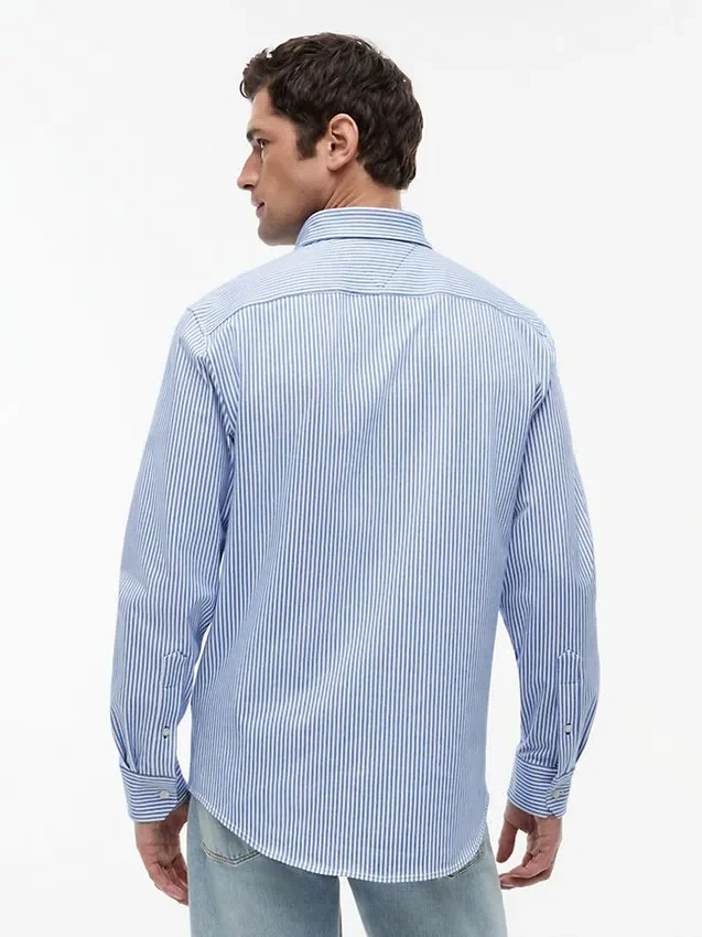 Camisa Oxford às riscas TH Performance Camisa Oxford às riscas TH Performance