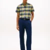 Camisa Oxford xadrez arrojada de corte regular Camisa Oxford xadrez arrojada de corte regular