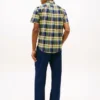 Camisa Oxford xadrez arrojada de corte regular Camisa Oxford xadrez arrojada de corte regular