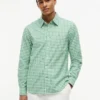 Camisa Oxford xadrez de corte regular Camisa Oxford xadrez de corte regular