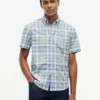 Camisa Oxford xadrez de corte regular Camisa Oxford xadrez de corte regular