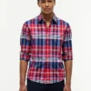 Camisa Oxford xadrez de corte regular Camisa Oxford xadrez de corte regular